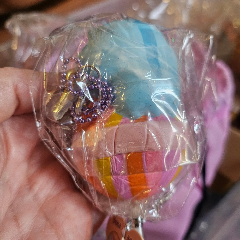 Poli Squishies Hamster on Lollipop Candy Squishy Scented Slow Rising New - Picture 3 of 5